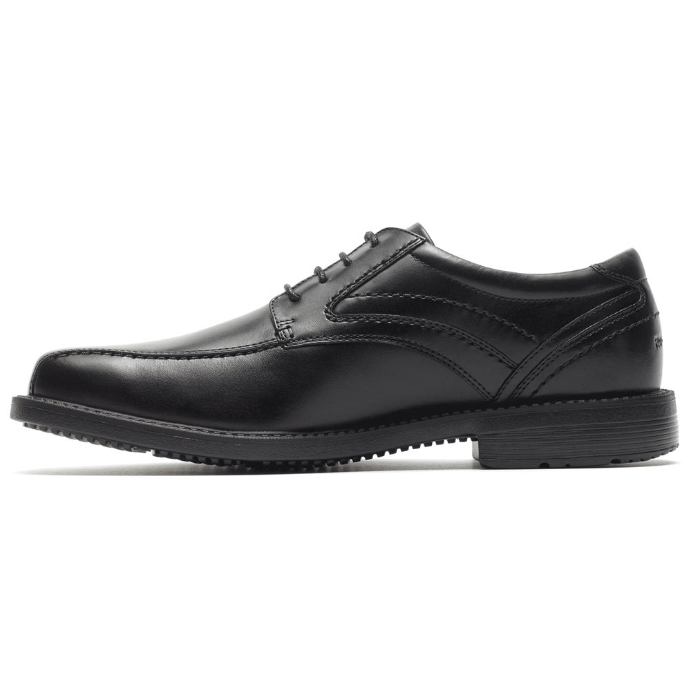 Rockport Singapore Mens Oxfords - Style Leader 2 Bike Toe Black - XC3265740